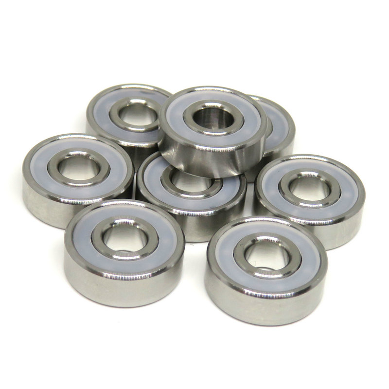 S606-2RS 316L Stainless Steel Ball Bearing 6x17x6mm Rust Proof Miniature Ball Bearings S606 2RS